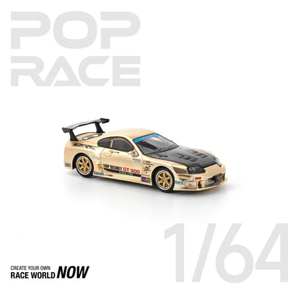 Pop Race - Top Secret GT300 Supra Carbon Hood - Scale 1/64 PR64-277