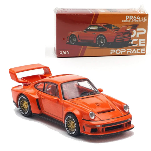POP Race 1:64 Singer DLS Turbo Track Orange (PR64-131)