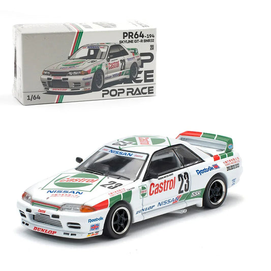 POP Race 1:64 GT-R R32 Macau Guia Race 1990 Winner – Diecast Model Car (PR64-194)