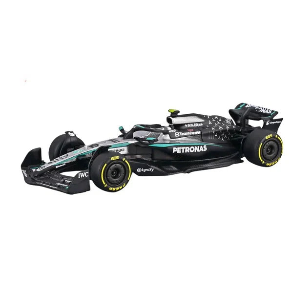 Bburago 2025 Mercedes-AMG W16 12 Kimi Antonelli - Scale 1 : 64 Diecast Scale Model