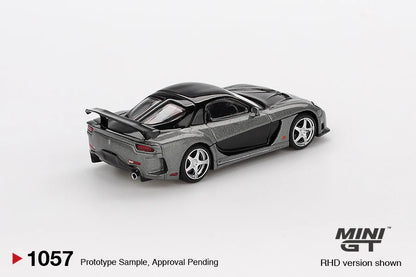 Mini GT - Mazda RX-7 VeilSide Fortune Grey 1:64 scale model car