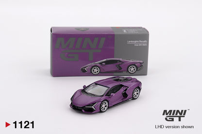 Mini GT #1121: Lamborghini Revuelto Viola 30th Matte 1:64 Scale