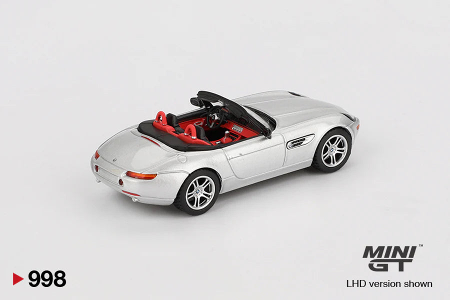 Mini GT - BMW Z8 Silver 1:64 scale model car