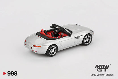 Mini GT - BMW Z8 Silver 1:64 scale model car